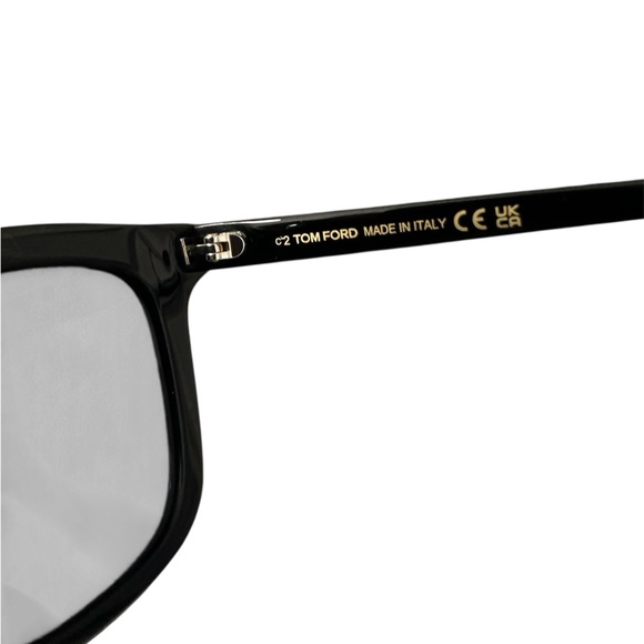 NIB TOM FORD TF970-K 01A SUNGLASSES BLACK UNISEX EYEWEAR POLARIZED - Picture 6 of 8